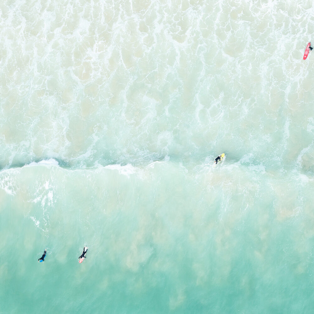 Aerial beach photography. Ile de Ré France